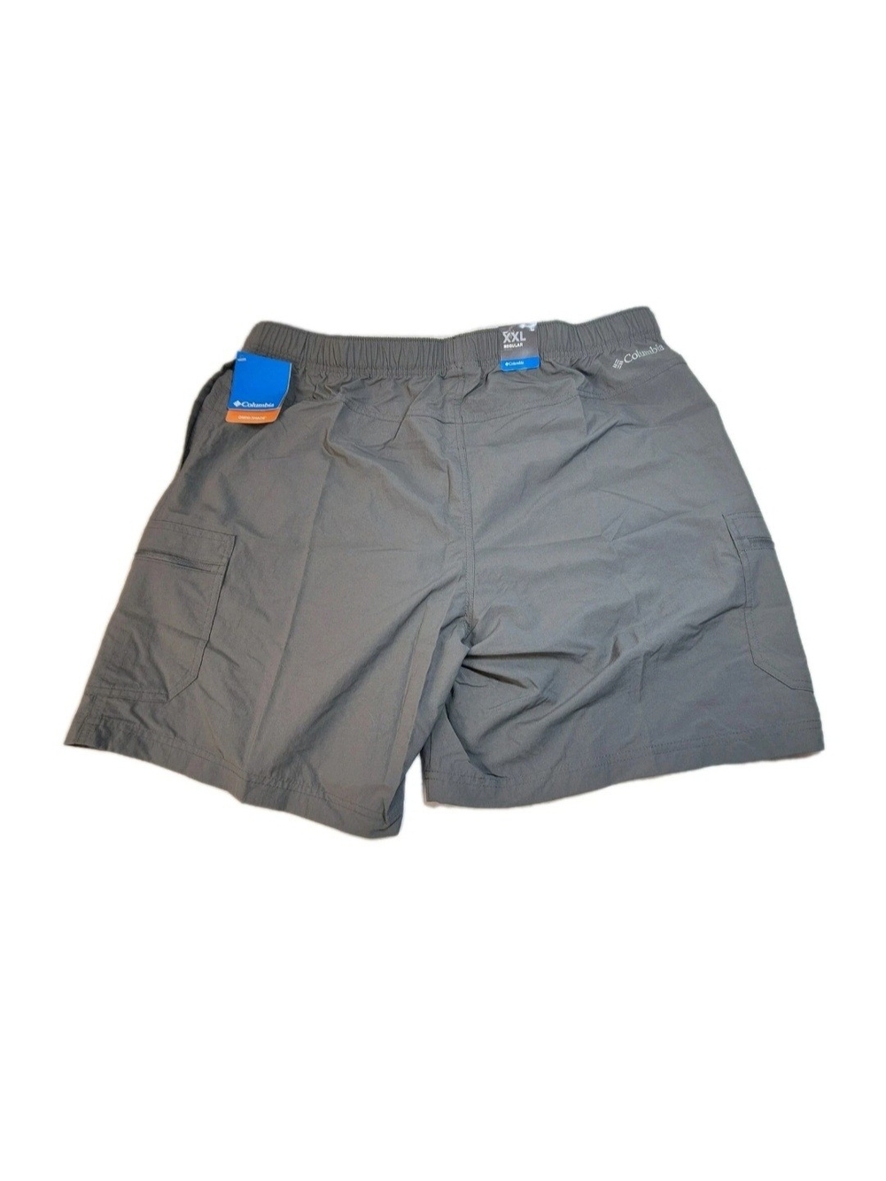 Columbia Mountaindale Belted Cargo Gray Shorts Men’s Size XXL 8” Inseam.   51